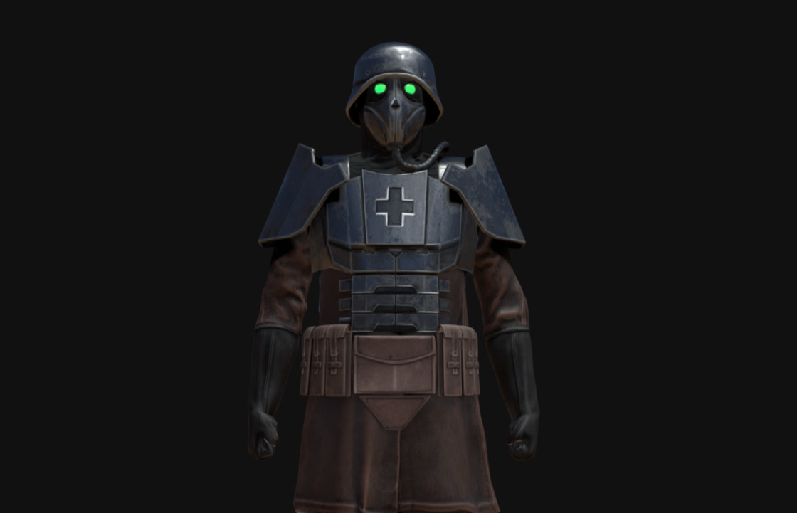 Based on  the concept art created by Anderpeich
http://anderpeich.deviantart.com/art/Reliquary-German-Engineer-335491607 - Steam Punk Engineer - 3D model by Brunoamorim07 3d model