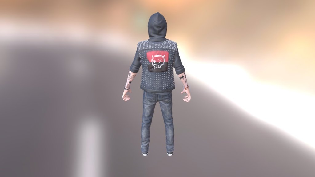 Wrench extracted from watch dogs 2... 3d model