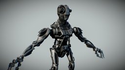 Robo Creep Sculpt Version 02 sculpt, unity, 3d-coat