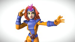 Jean Grey Infi90s fanart, xmen, toy, jean, infinity, hec, disney_infinity, disneyinfinity, hecm, sculptorhec, jeangrey, jean_grey, 90sxmen, xmen92, female