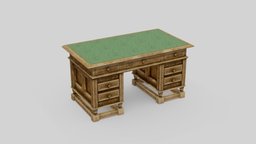 OlD Desk-Freepoly.org substancepainter, substance