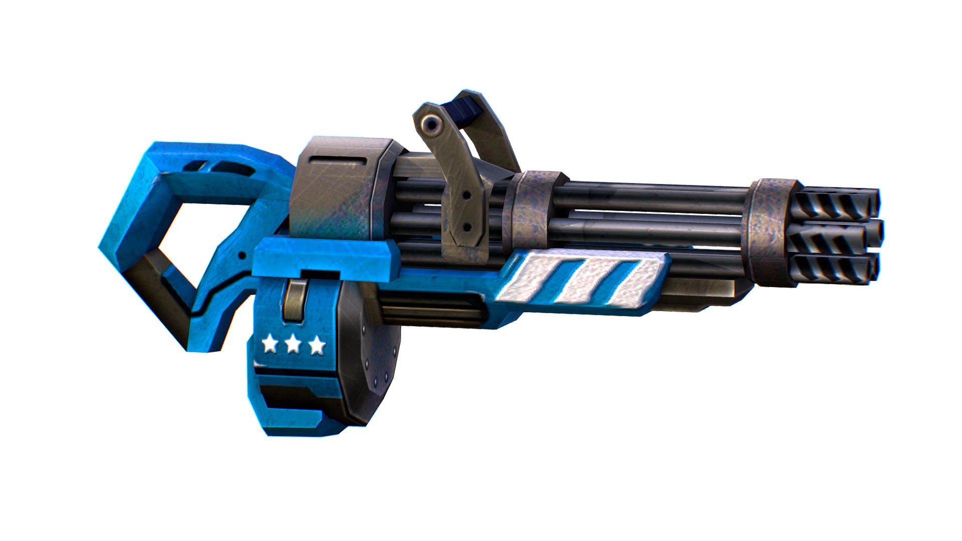 LowPoly Sci-Fi Сartoon Assault Heavy Machine Gun - 3dsMax file included - LowPoly Sci-Fi Сartoon Assault Heavy Machine Gun - Buy Royalty Free 3D model by Oleg Shuldiakov (@olegshuldiakov) 3d model