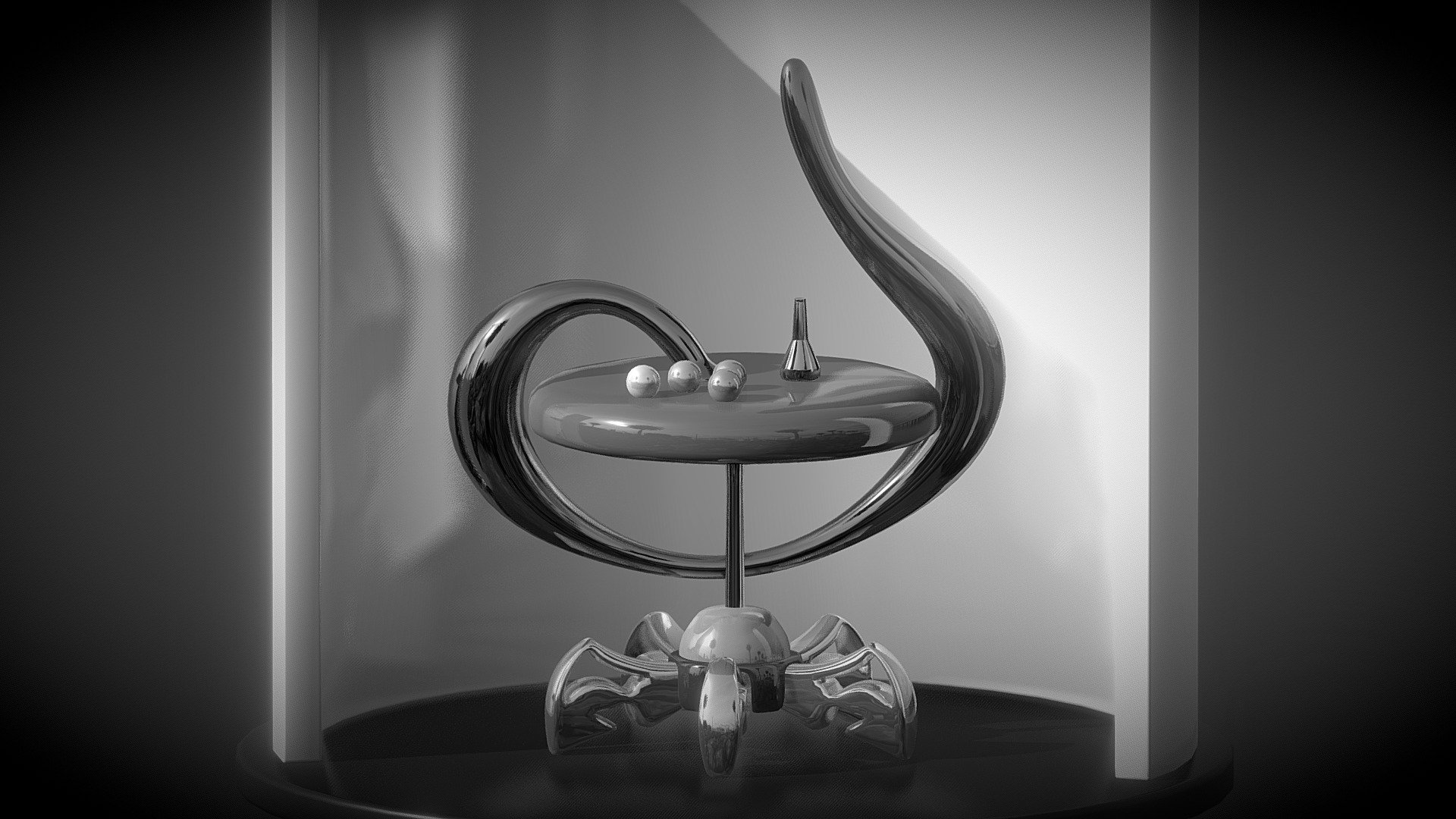 decorative cartoon table - decorative cartoon table - Download Free 3D model by 3DWorkbench 3d model