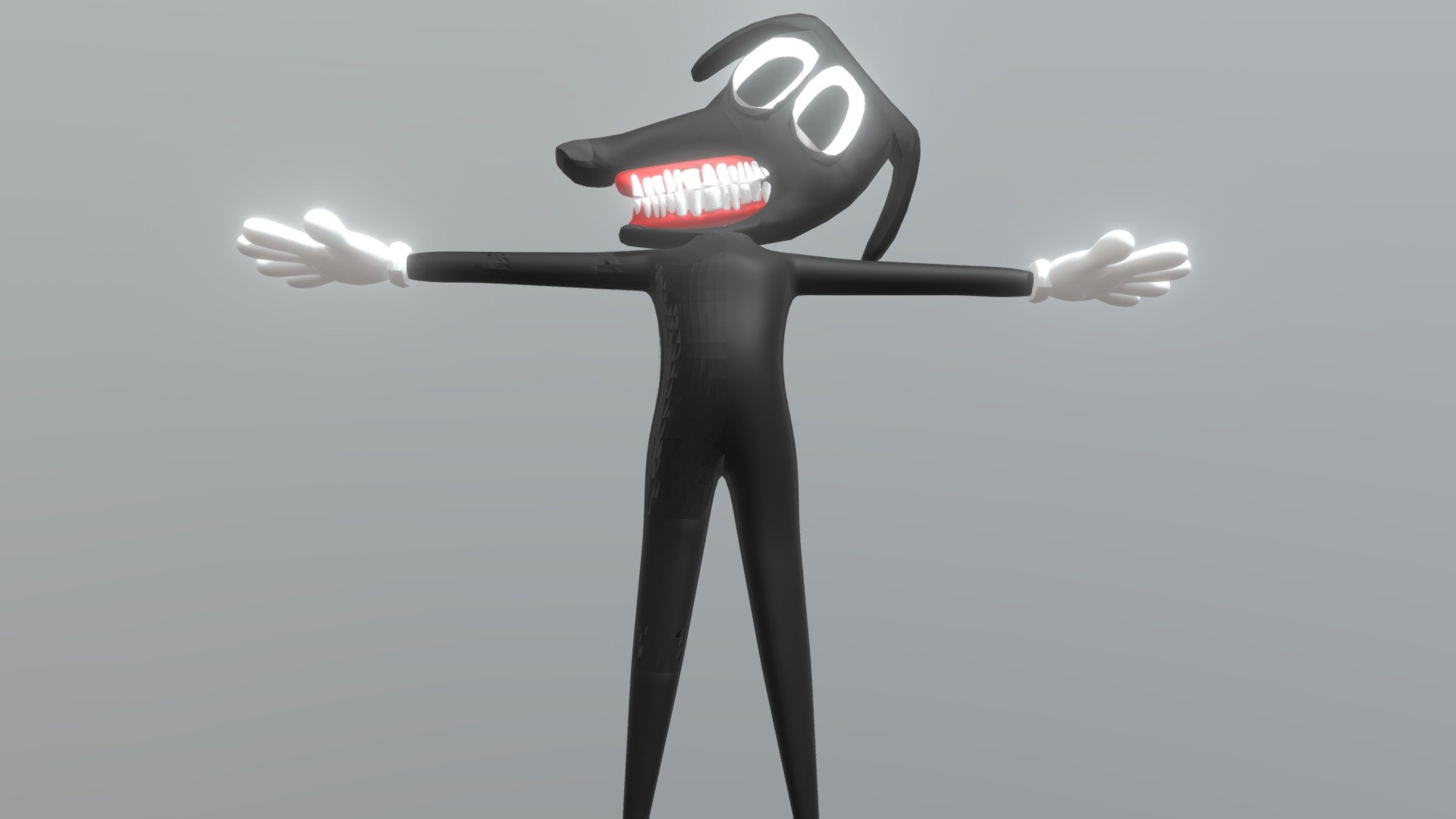 Body by @sirenheadnite

Head by @gilmanovislam54 - Cartoon Dog - Download Free 3D model by Edward Johnson 3 (@sirenhead1929) 3d model