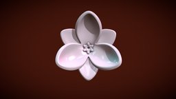 Flower a plant, flower, six, floral, lily, petal, art, sculpture