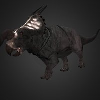 Einiosaurus procurvicornis paleontology, cretaceous, ceratopsian, paleoart, einiosaurus, blender, dinosaur