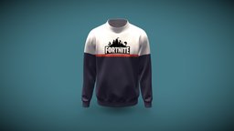 Sweatshirt For Men & Women cloth, high, comfortable, top, classic, obj, fbx, sweatshirt, clothing-design, gltf, clothingmodel, sweatshirts, clothing, clothings, 3dapparel, clothdesign, sweatshirt3d, sweatshirtdesign, clothmaing