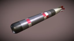 Torpedo MK-54 missile, marine, mark, bomb, anti, rocket, torpedo, mk, 54, weight, lightweight, military, ship, war, light, navy, submarine, torpeda, mk-54