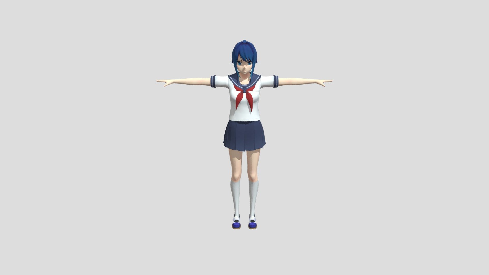 oof - Student-Chan - Download Free 3D model by djed 3d model