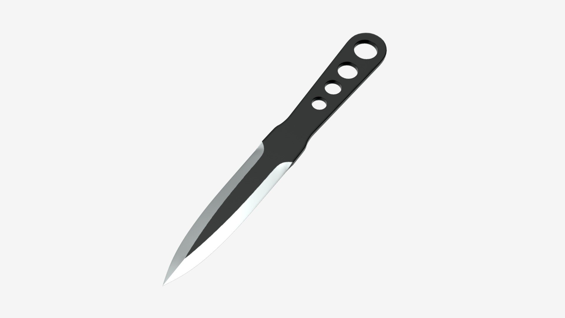 Throwing knife 01 - Buy Royalty Free 3D model by HQ3DMOD (@AivisAstics) 3d model