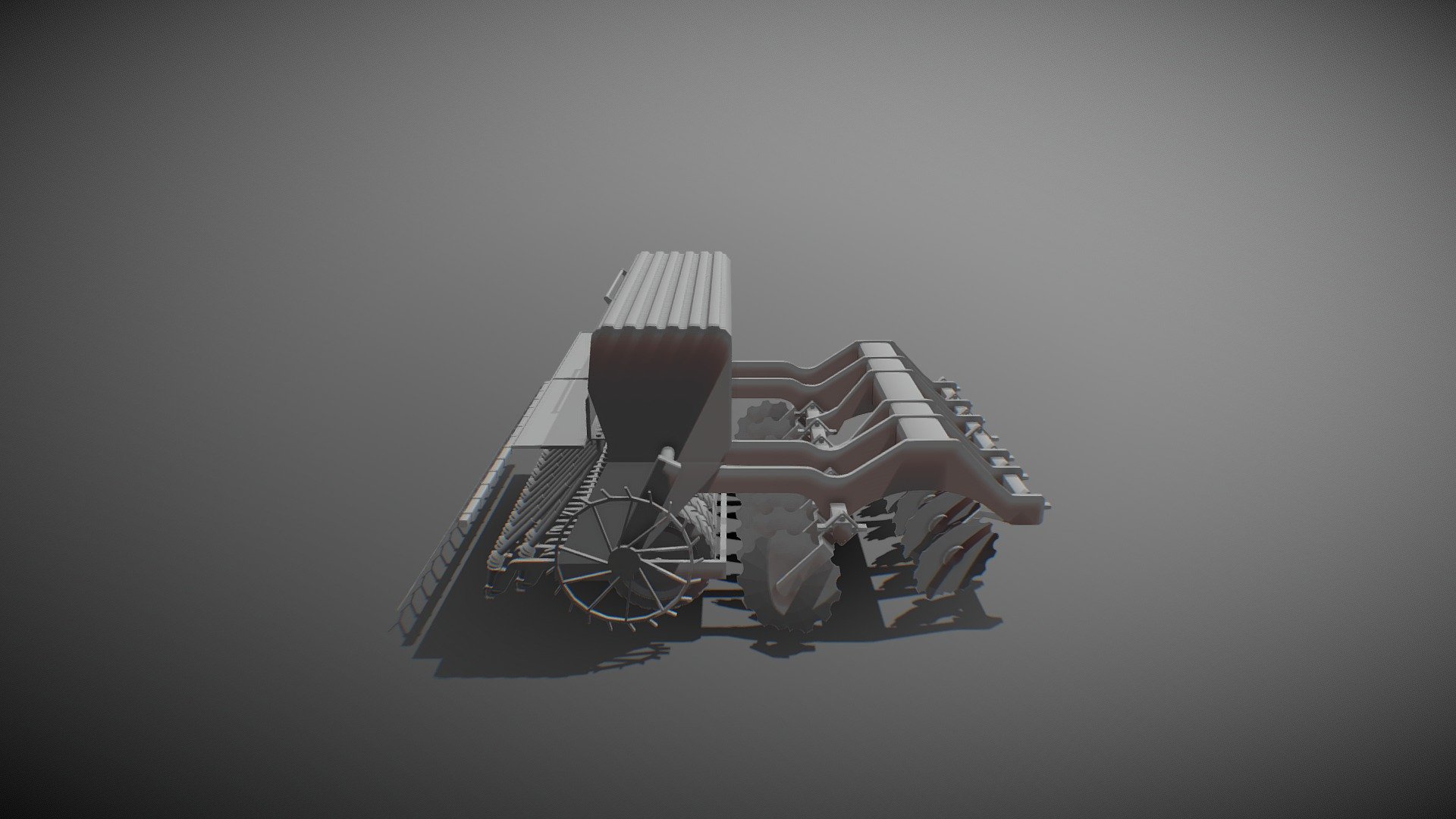 Siewnik ERAZ-TECH - SIEWNIK ERAZ-TECH - 3D model by TheFluorke 3d model