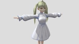 【Anime Character】Alex/Alice (Unity 3D) japan, animemodel, anime3d, japanese-style, anime-character, vroid, unity, anime, japanese