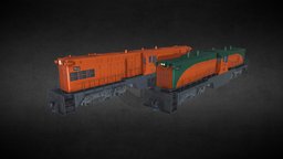 Baldwin DT-6-6-2000 locomotive, baldwin, usa, baldwin-dt-6-6-2000