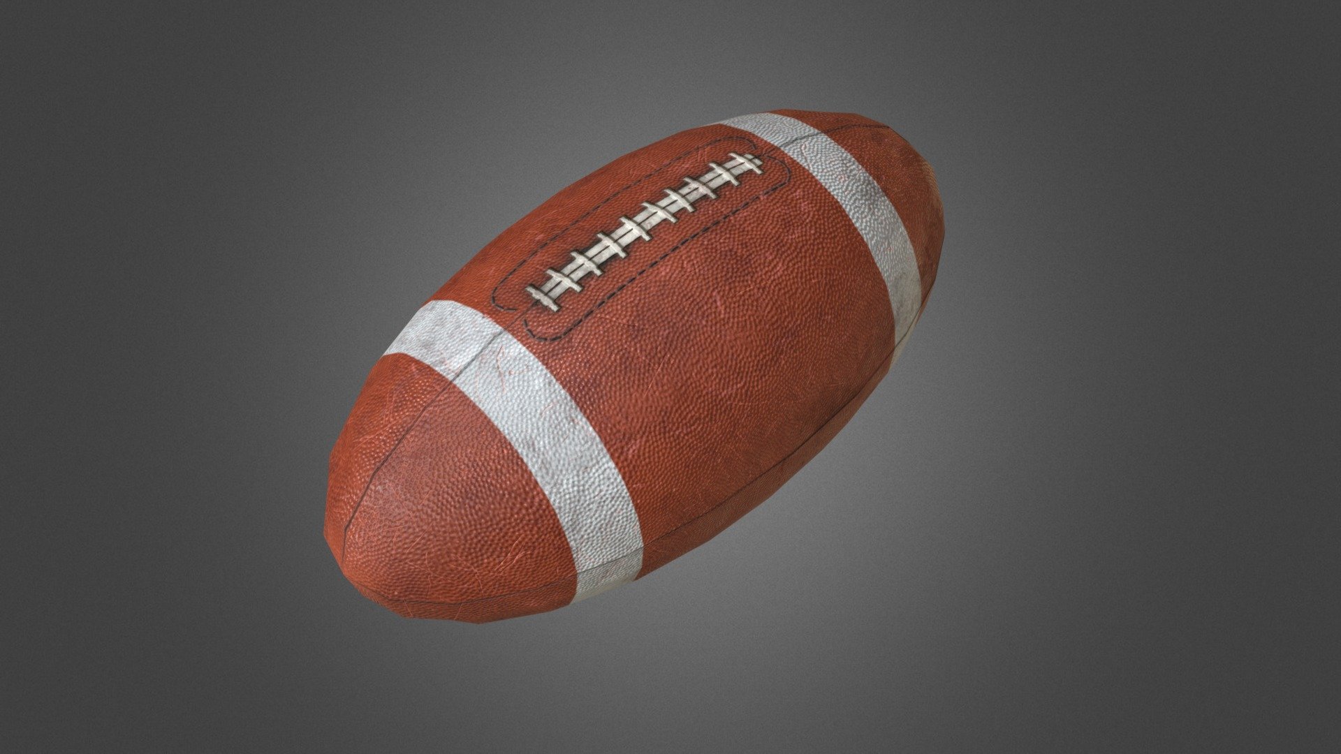 Low poly, PBR, game ready 3D model of Used Basketball Rugby FBX format Texture Size: 2048x2048 - Used Ball Low Poly PBR Model - 3D model by AleksandrKorostyliov 3d model