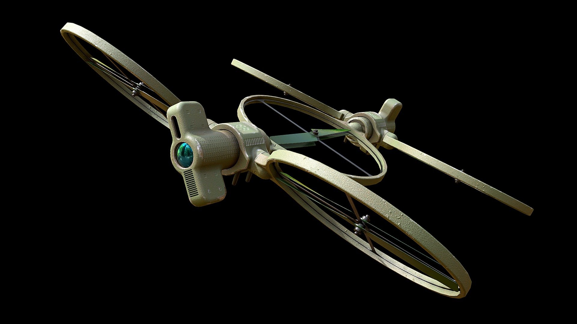 Made for fun in ~18H.
Modeled in Moi3D, Animated in Blender, UV’d in RizomUV, textured in Substance Painter
This project on Artstation: HERE
Game ready, Midpoly, 4K textures
Available for part time / full time work! Contact me!
This model is free, please consider DONATE (Link in my bio)!
 - Camera Drone Midpoly Gameready - Download Free 3D model by valterjherson1 3d model