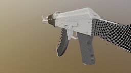 Ak47 | Contrast gaming, normalmap, csgo