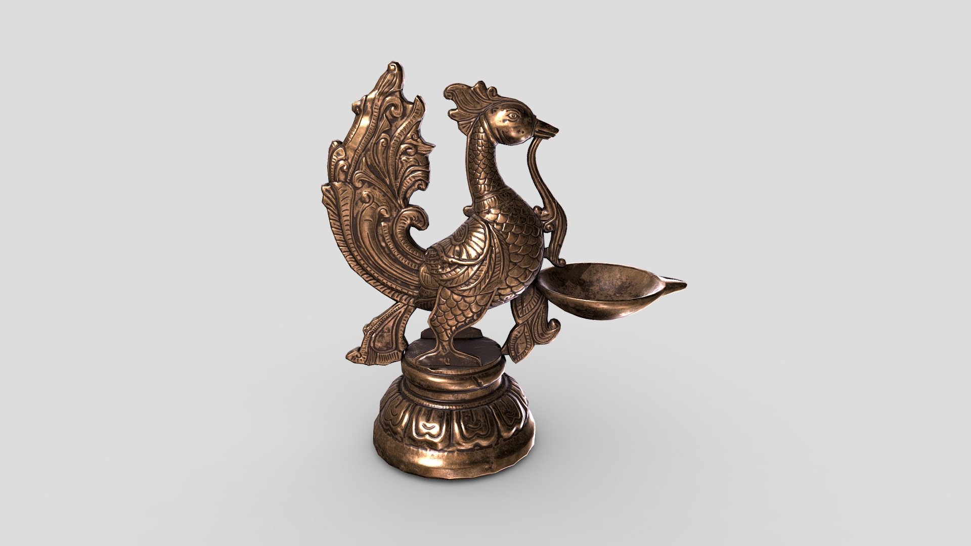YOUTUBE: https://www.youtube.com/c/Thunk3DScanner/videos - Candlestick - Download Free 3D model by Diana Liu (@Diana123456) 3d model
