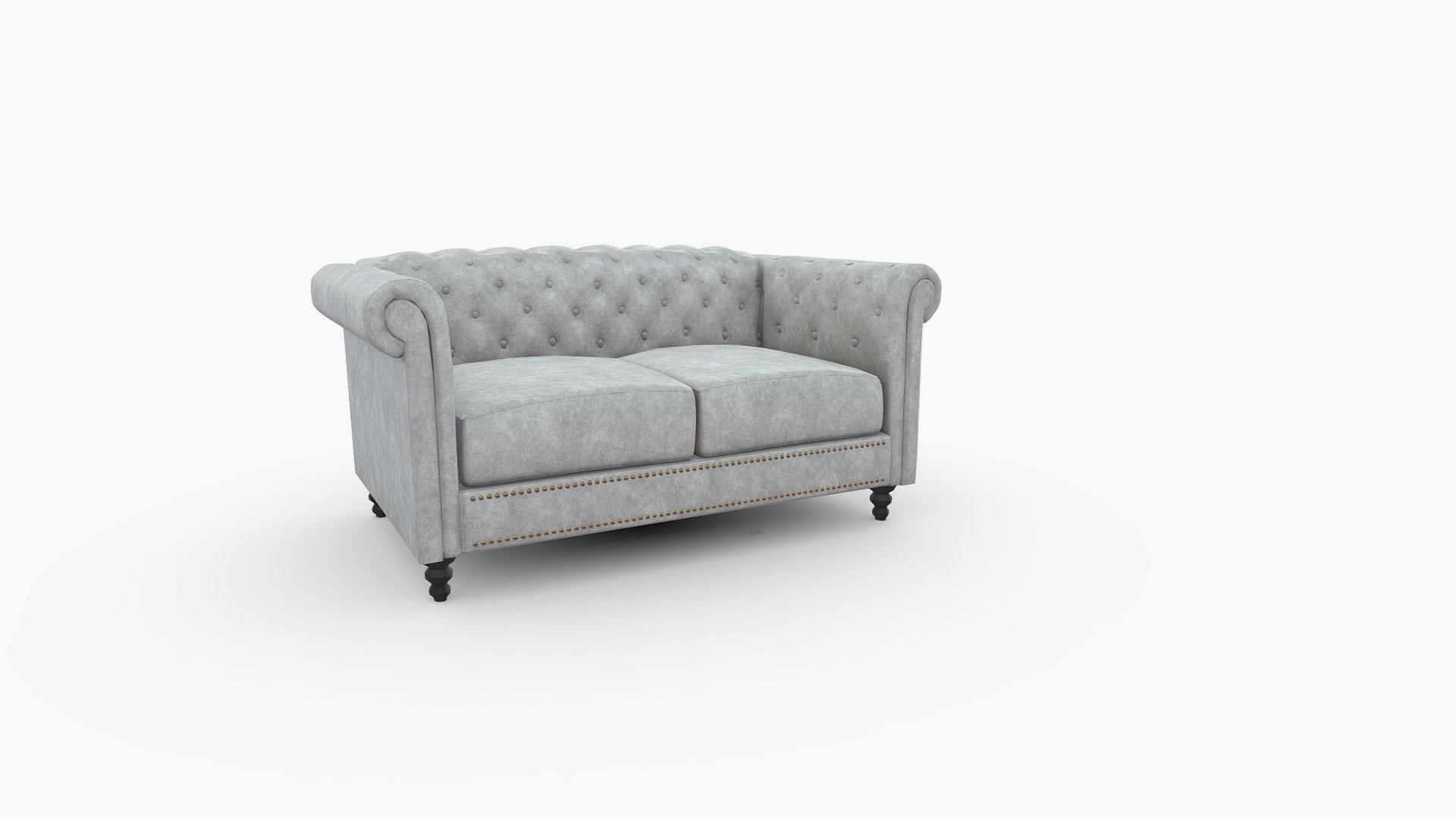SOFA2PUESTOS CHESTER CUERO SIN PRANNA - 310358 SOFA 2 PUESTOS CHESTER CUERO SIN PRANNA G - Buy Royalty Free 3D model by Inmersivo S.A.S (@tangibledesign) 3d model