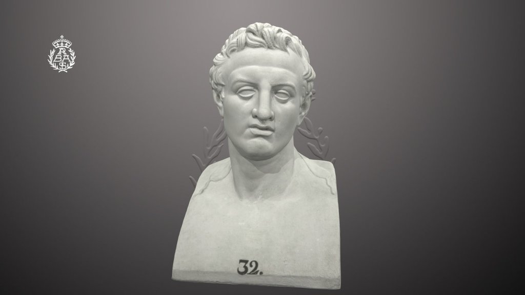 Tolomeo II Evergeta     

Original de mármol   

Villa de los Papiros   

Herculano    

Inv. V-148



Ptolomeo II Evergetus    

Original marble  

Villa of the Papyri        

Herculaneum - Herma de Tolomeo II Evergeta V-148 - 3D model by Real Academia de Bellas Artes de San Fernando (@rabasf) 3d model