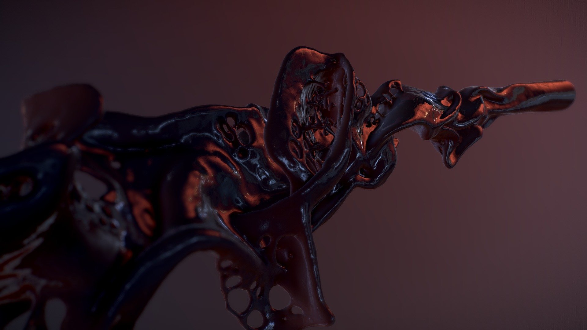 Simulated Liquid Flow - Splash Flow liquid - Download Free 3D model by yuval kolton (@pixelpro1) 3d model