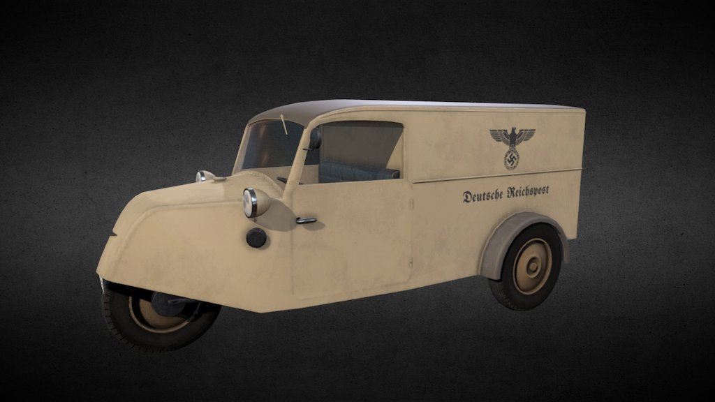Came across this wonderful little machine on the inet, so I decided to model it. 
The model weighs in at 5,910 polys and textured with PBR materials 3d model
