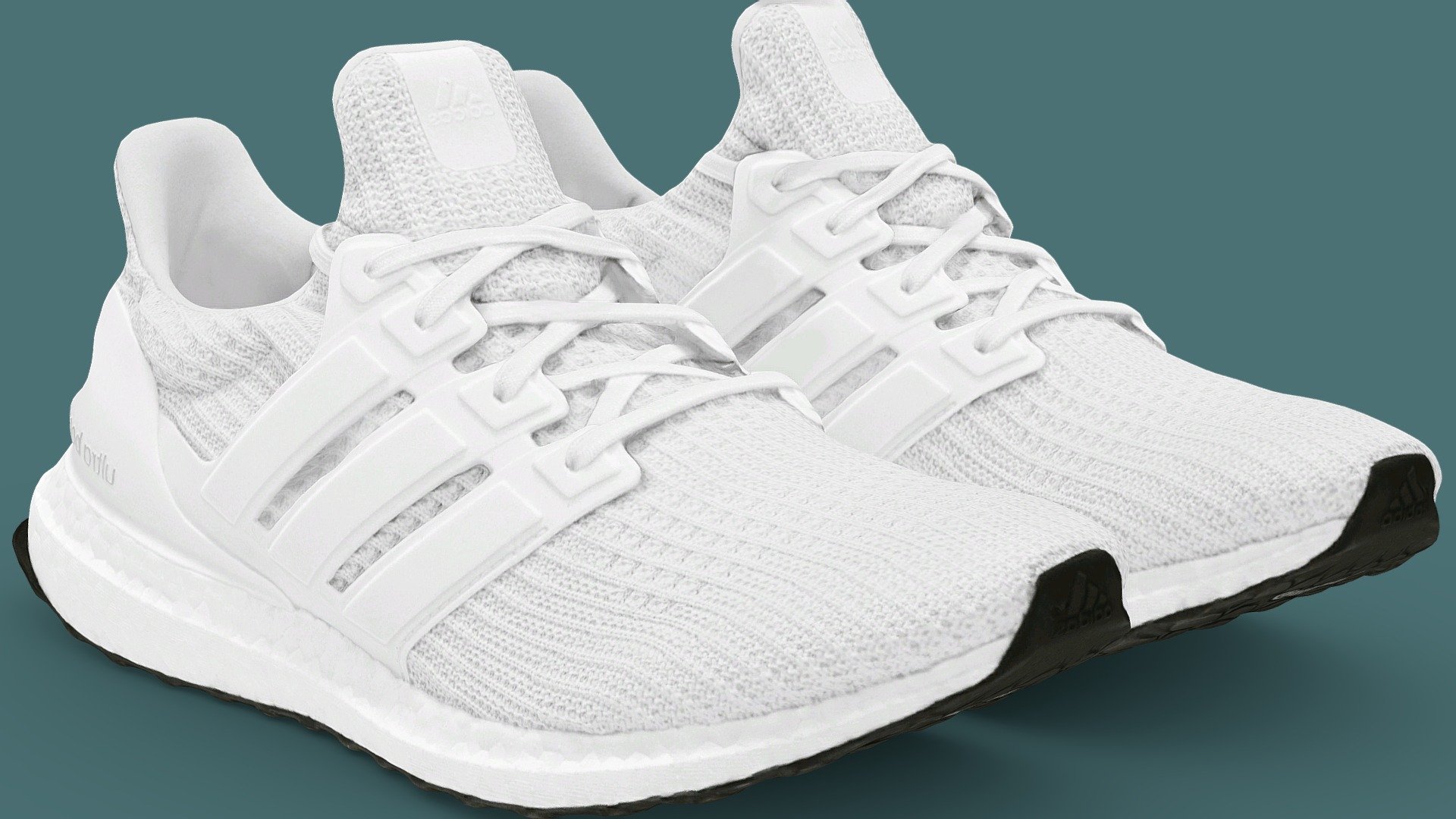 A Very Detailed scanned shoes with High-Quality .Reay to use in virtual try on project.

The Mesh is UV unwrapped.

4096x4096 difuse Texture Map jpg format，in the compressed file rar.

The textures is lighting baked,the texture is uploaded to preview images.

File contains :

FBX .OBJ .stl.collada(dae).Difuse map Texture(jpg format).

If you want to change the colorway of the shoes, it is easy to do with photopshop. If you want to change the colorway or decrease the polycourt ,I am willing to do it.

This is a professional scanning agency, if you want any other shoes, Don't hesitate to tell me.It will helps a lot.we are available for custom shoes scan.

Don't forget to check my other sneakers,Have a nice day：） - Adidas Ultra Boost 4 White - Buy Royalty Free 3D model by Vincent Page (@vincentpage) 3d model