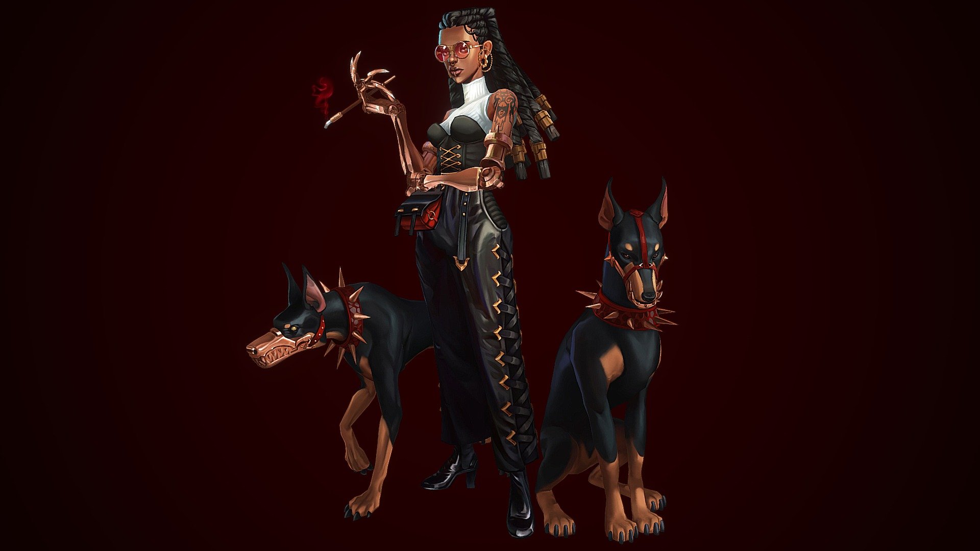 I am very excited to share my new project, this time I tried to improve my hand painting in a more arcane style.
The concept art is from Hou China.
Thanks to everyone who gave me feedbacks to improve this project! - Diamond City - 3D model by Keny Bigny (@KenyBigny) 3d model