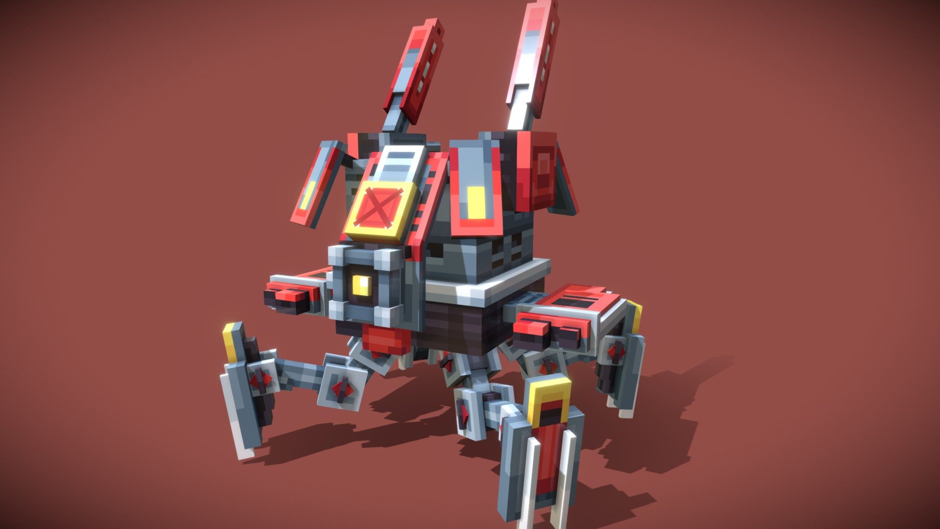Widow-Mine [Starcraft] - 3D model by Maks - Art (@maksart1) 3d model