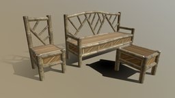 Philippine Bamboo Sala setting1 bamboo, sala, philippine, lounge-setting