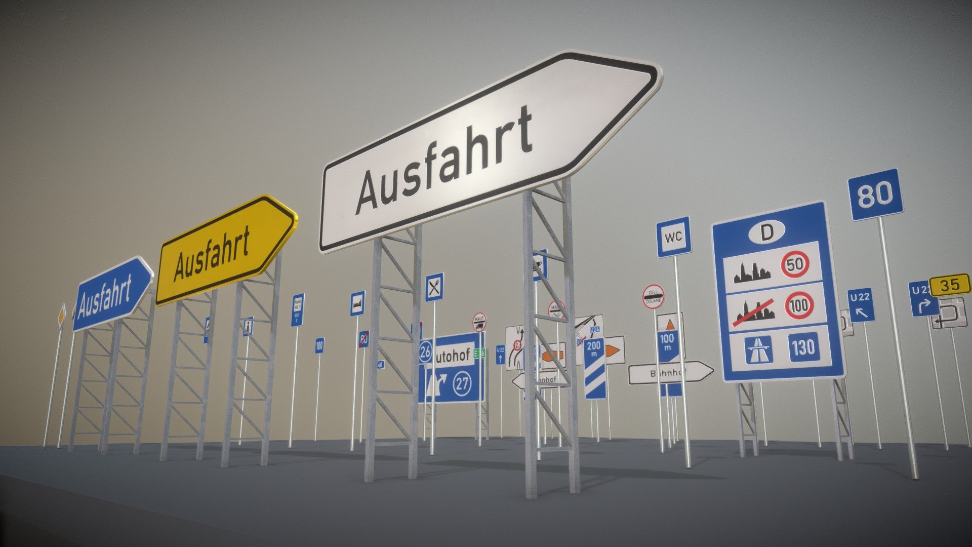 Richtzeichen 2









 - Richtzeichen 2 - Buy Royalty Free 3D model by VIS-All-3D (@VIS-All) 3d model