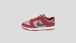 Nike Dunk Low Retro Medium Grey 灰红_DD1391-002 grey, retro, medium, nike, dunk, low