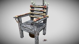 Трон Бабы Яги | Throne of Baba Yaga spider, teeth, throne, toilet, mushrooms, yaga, chair, witch, wood, bones