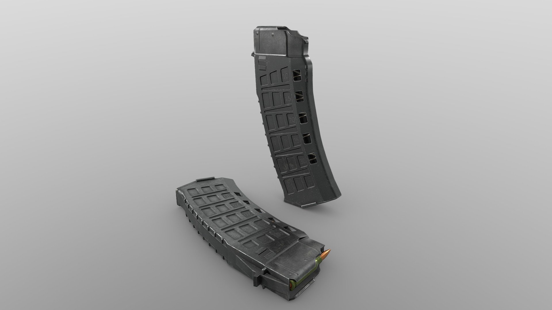 My ArtStation: https://www.artstation.com/shadoff
A two variations magazine for AK12 - empty and full 3d model