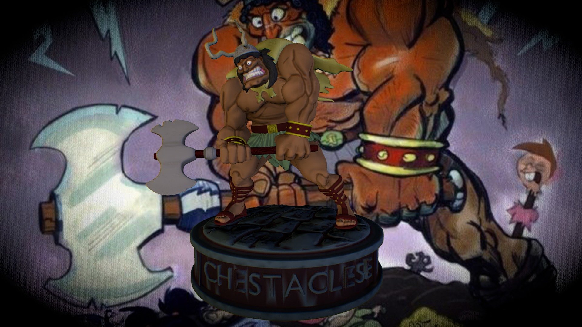 Jim Smith's Chestaclese! - Chestaclese - 3D model by weirdy 3d model