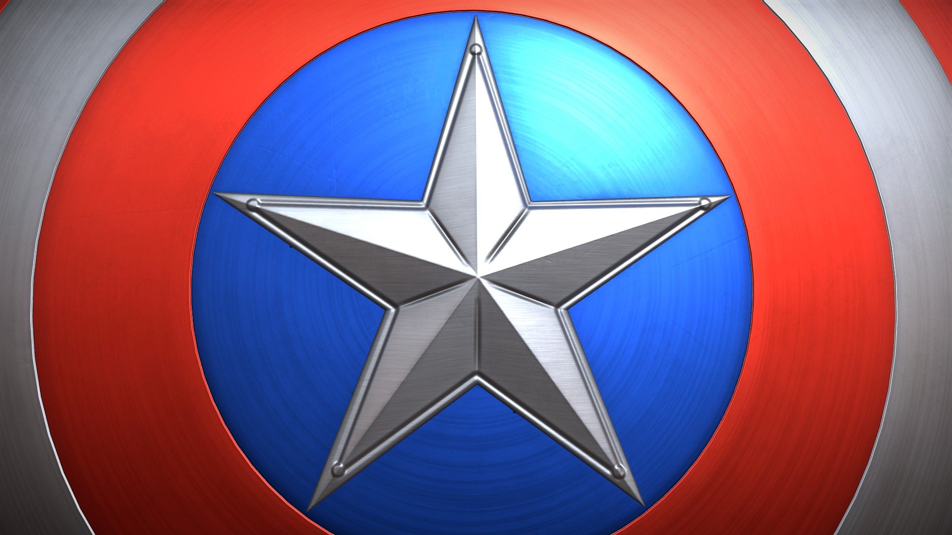 High quality detailed model of captain america's shield with textures. 

Total polygon count: 188,748 tris
File Formats : Maya 2020 (original model), FBX, OBJ.
PBR Textures: 4096x4096 - Captain America's Shield v2 - Buy Royalty Free 3D model by youssefjoukeh 3d model