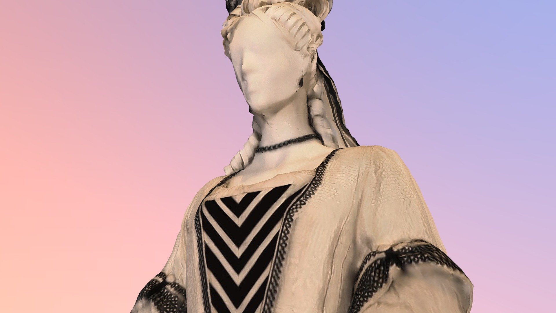 Abigael's evolution from scullery Maid to nobility throughout the film was marked with inventive wardrobe choices. We spoke with Oscar nominated costume designer Sandy Powell about transforming Emma Stone's character.

Focus Features • Nominated for 10 Oscars, including Best Picture • Sandy Powell, designer

Download the USA TODAY app for the full augmented reality experience 3d model