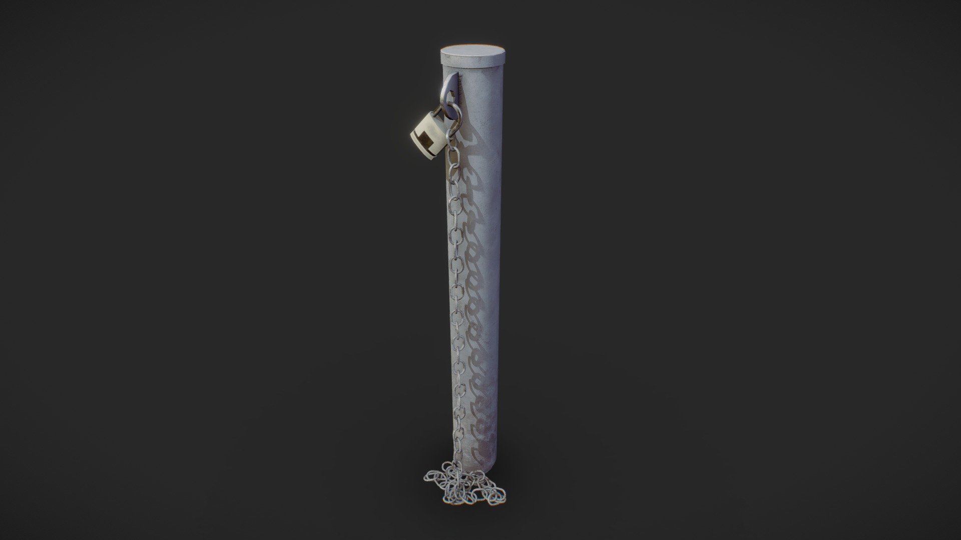 Modeled in Blender, textured with Substance 3d model