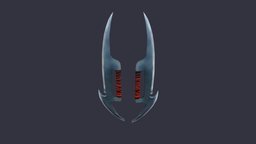 Fantasy Weapon prop, game-asset, fantasyweapon, low-poly, blender, lowpoly, gameasset, fantasy-weapon
