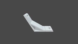 【ANV-35120 角度連接件】 aluminium, bracket, angled, anodized, aluminium-extrusion