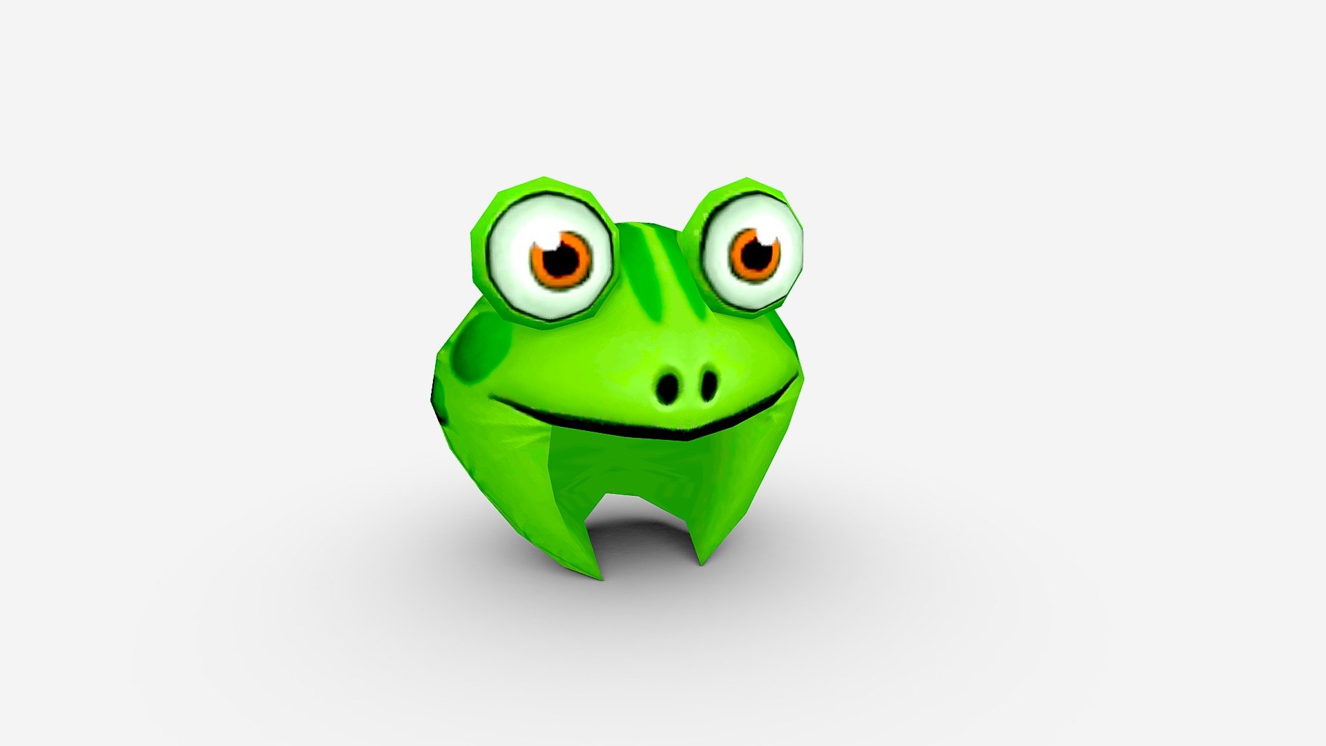 Cartoon frog hat - Show costumes - Cartoon frog hat - Show costumes - Buy Royalty Free 3D model by ler_cartoon (@lerrrrr) 3d model