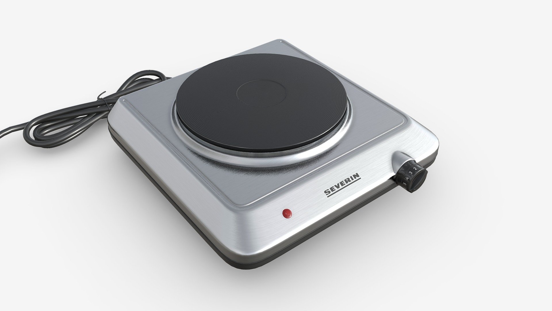 Single Hotplate Hob Severin KP1092 - Buy Royalty Free 3D model by HQ3DMOD (@AivisAstics) 3d model