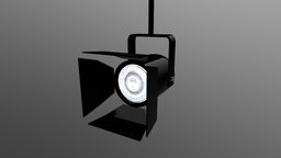 Curve Panel Spot Light electronic, stage, spotlight, lightbulb, stagelight, flatpanel