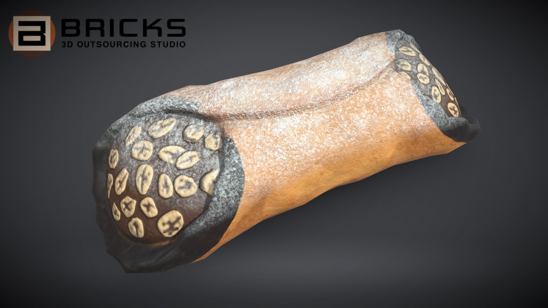 PBR Food Asset:
CannolisChocolate
Polycount: 920
Vertex count: 462
Texture Size: 2048px x 2048px
Normal: OpenGL

If you need any adjust in file please contact us: team@bricks3dstudio.com

Hire us: tringuyen@bricks3dstudio.com
Here is us: https://www.bricks3dstudio.com/
        https://www.artstation.com/bricksstudio
        https://www.facebook.com/Bricks3dstudio/
        https://www.linkedin.com/in/bricks-studio-b10462252/ - CannolisChocolate - Buy Royalty Free 3D model by Bricks Studio (@bricks3dstudio) 3d model