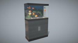 Aquarium Furniture_Model01 fish, underwater, aquarium, furniture, pool, aquatic, pacific, goldfish, water, swim, swimming, homedecor, interior-design, environment-assets, interiorarchitecture, house-model, architecture-design, architectural-design, furniture-design, archiviz, homedesign, ocean-creatures, furniture-home, architecture, blue, oceanology