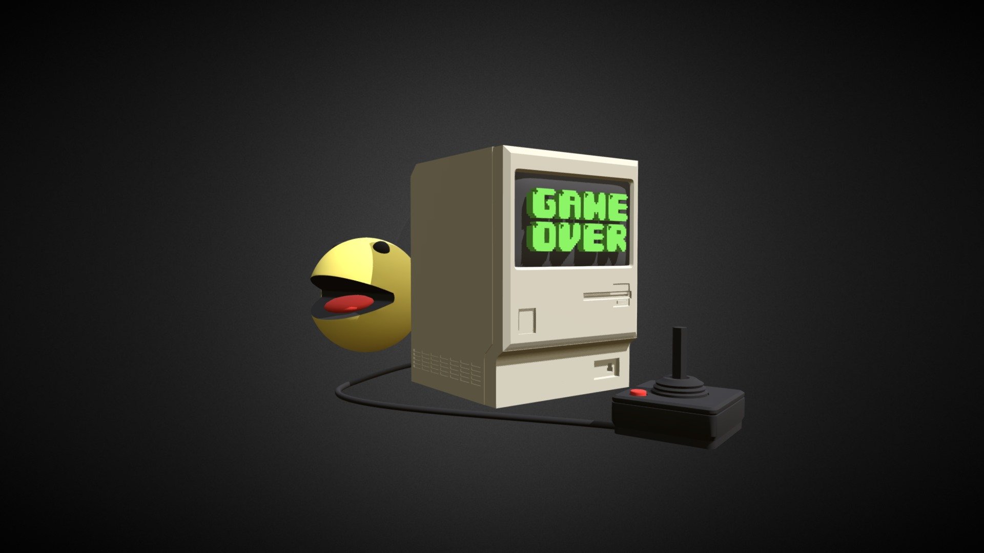 Game Over - 3D model by vhugo127 3d model