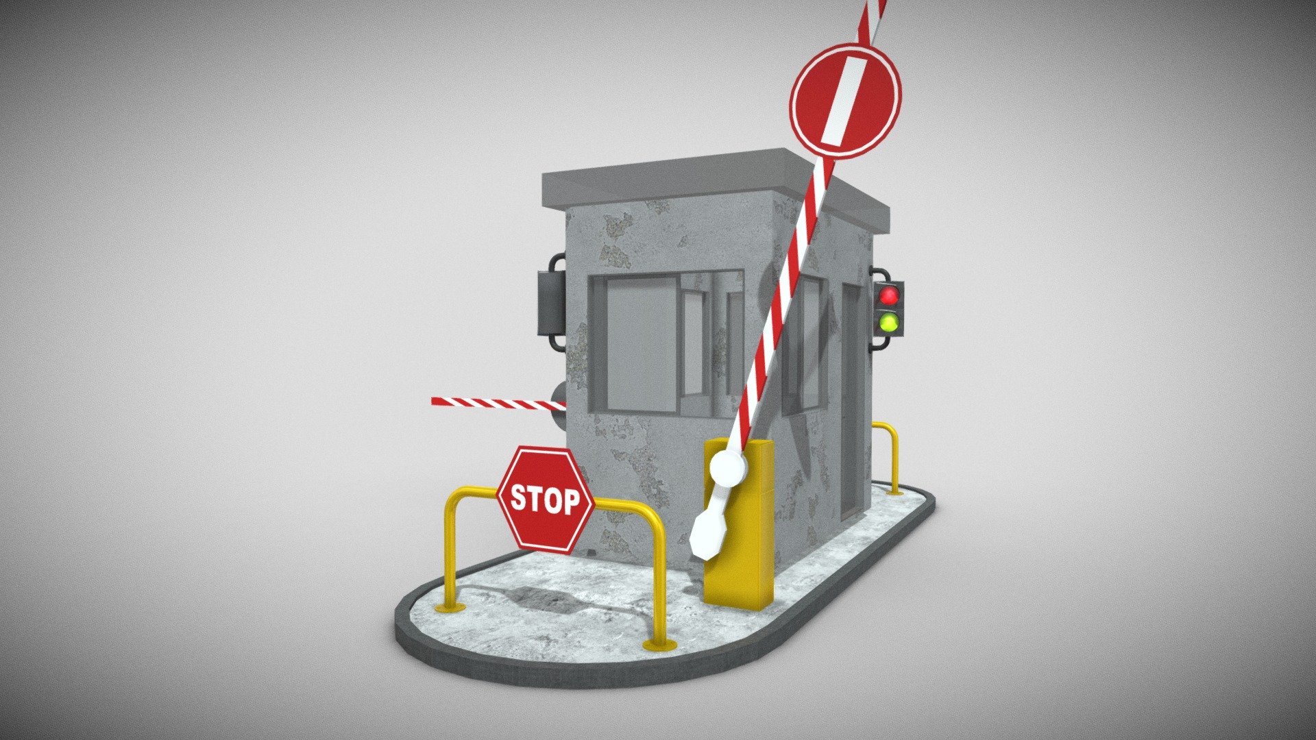 Security Guards may be necessary for your projects 3d model