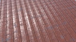 Roof_AT ancient, tile, substanceroof, substancepainter, model, temple