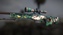 AWP| Ringtail csgo, weapon-3dmodel, workshop, steam
