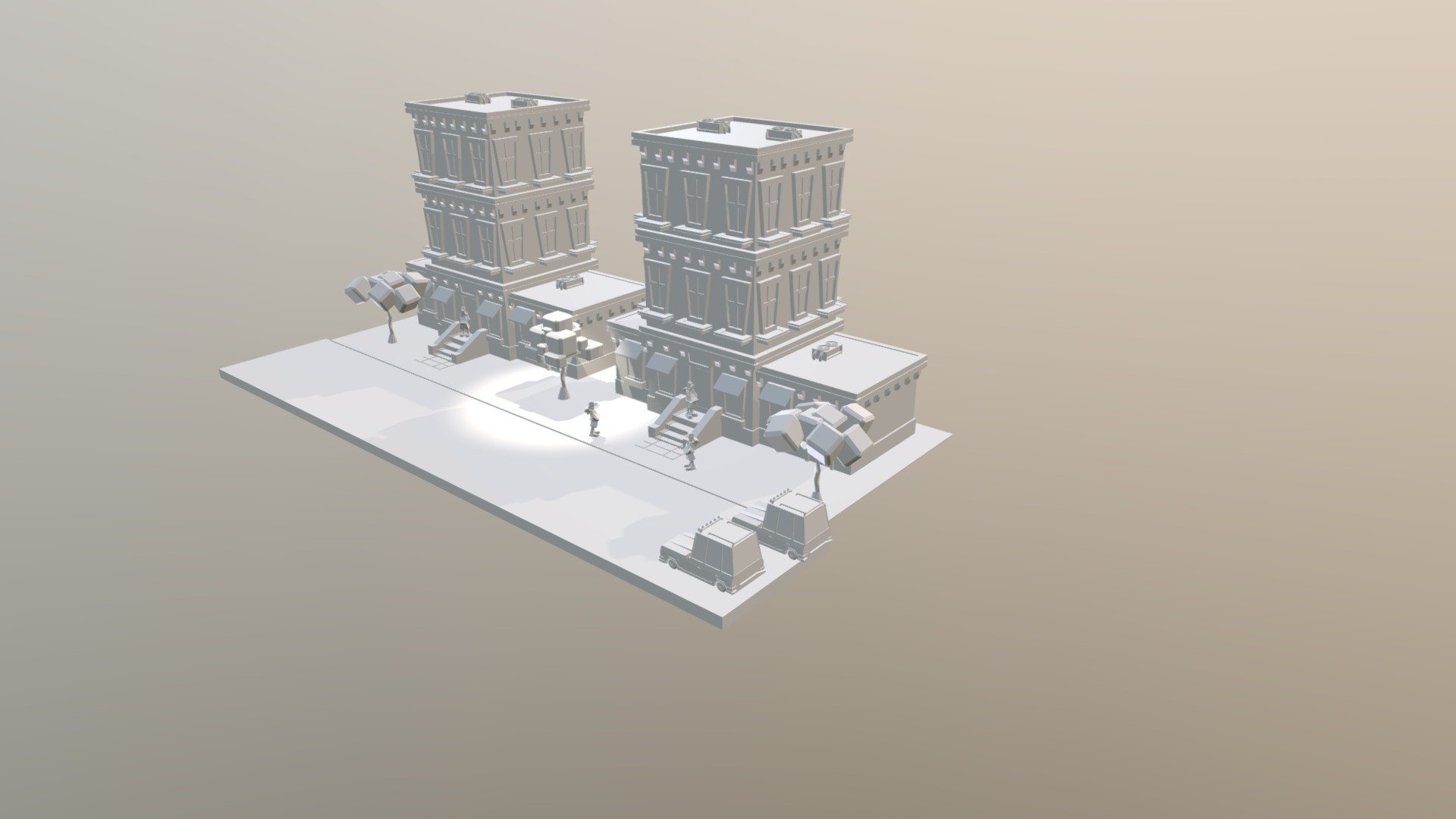 This model was created to serve as a prop in a low poly cartoon scene. It could also be used in games and in low poly art and architecture - LOW POLY CARTOON SHOP - Download Free 3D model by Solomon (@Solomon.Deji) 3d model