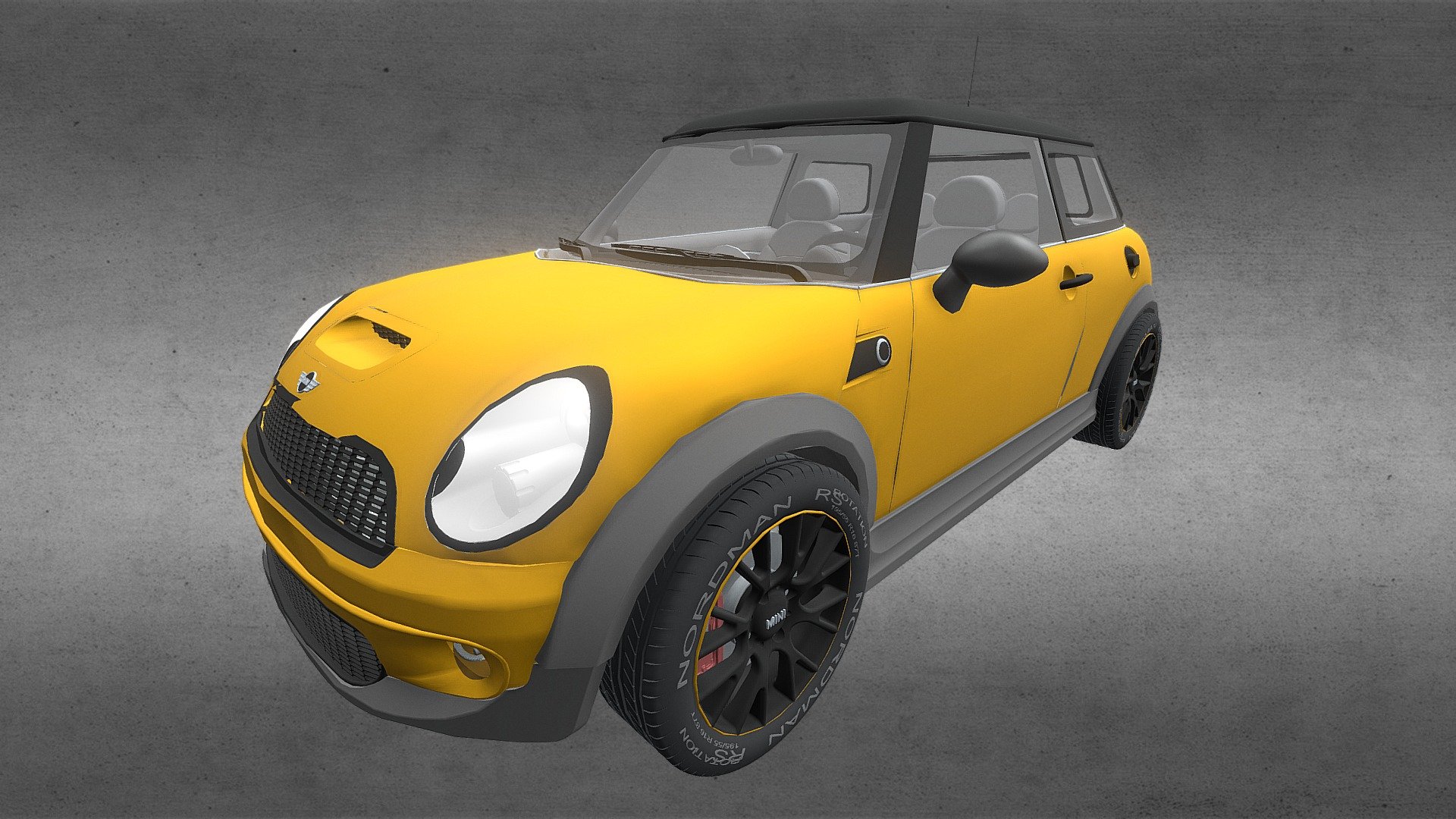 Designed in T-FLEX CAD - Mini Cooper S - 3D model by T-FLEX CAD ST (Free) (@tflexcad) 3d model